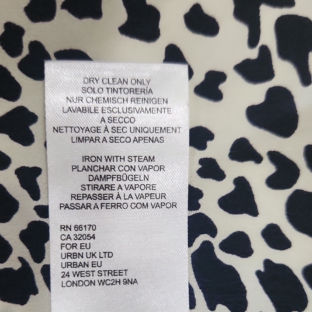 Anthropologie Monochrome Asymmetrical Skirt - Picture 9 of 9